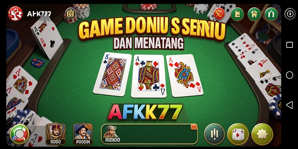 Tampilan gameplay seru AFK77 dengan strategi yang memikat.