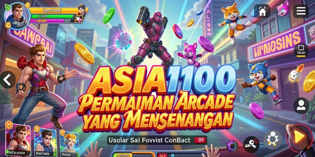 Tampilan gameplay menarik dari ASIA100 yang penuh aksi dan tantangan.