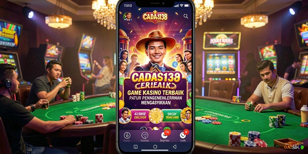 Tampilan gameplay <strong>CADAS138</strong> yang menarik dan penuh warna dalam permainan Kasino.