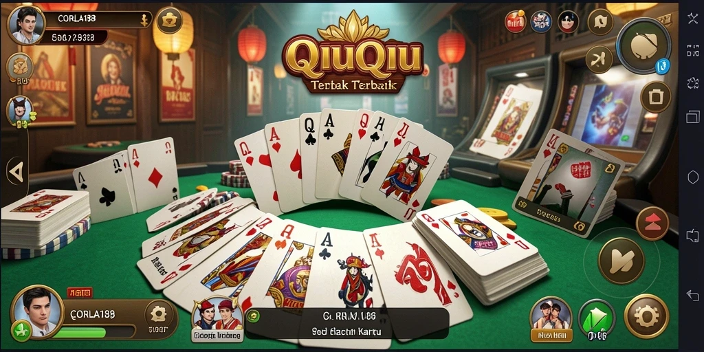 Gameplay QiuQiu seru dengan grafis yang memukau.