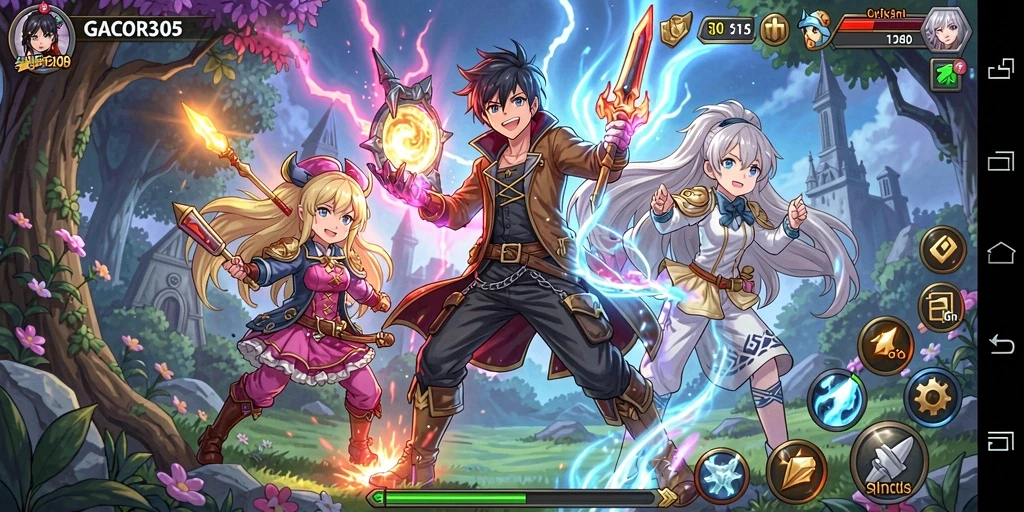 Tampilan menarik dari gameplay GACOR305 yang seru.