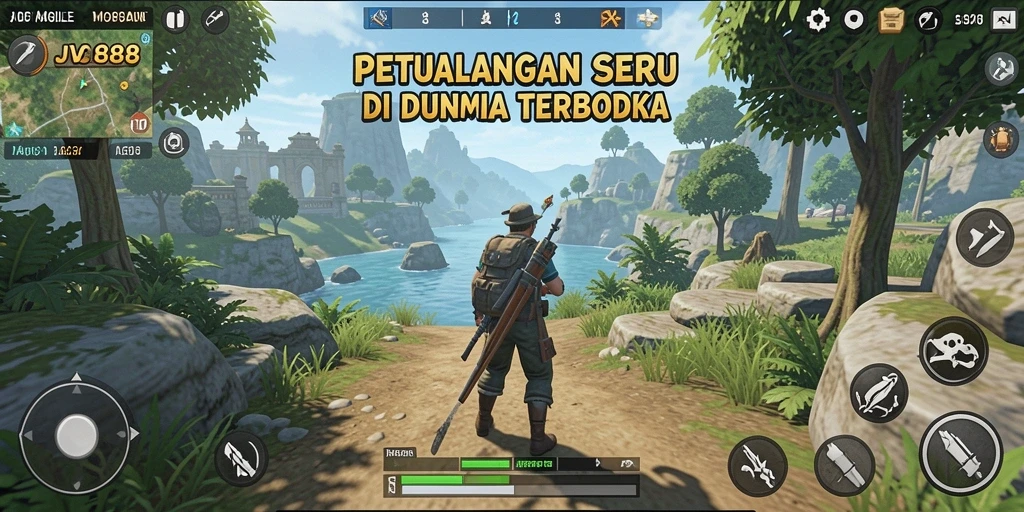 Gameplay Open World JVS88 yang memukau dan imersif.