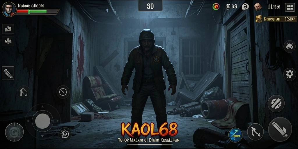 Gameplay menyeramkan dengan suasana horor yang intens.