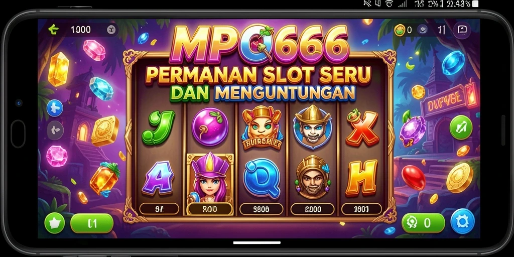 Screenshot menampilkan gameplay seru dari MPO666 dengan berbagai tema Slot.