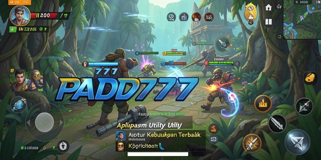 Screenshot utama PADI777 menampilkan beragam fitur Utility yang memudahkan pengguna.