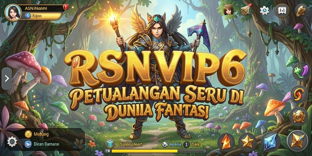 Tampilan gameplay RSNVIP6 yang seru dan menantang dalam petualangan.
