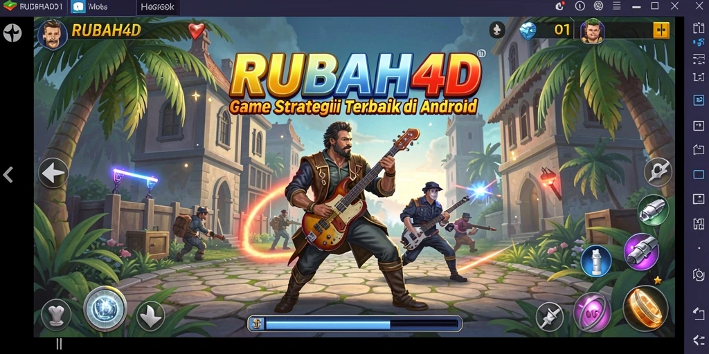 Tampilan gameplay RUBAH4D yang penuh strategi dan pertempuran menarik.